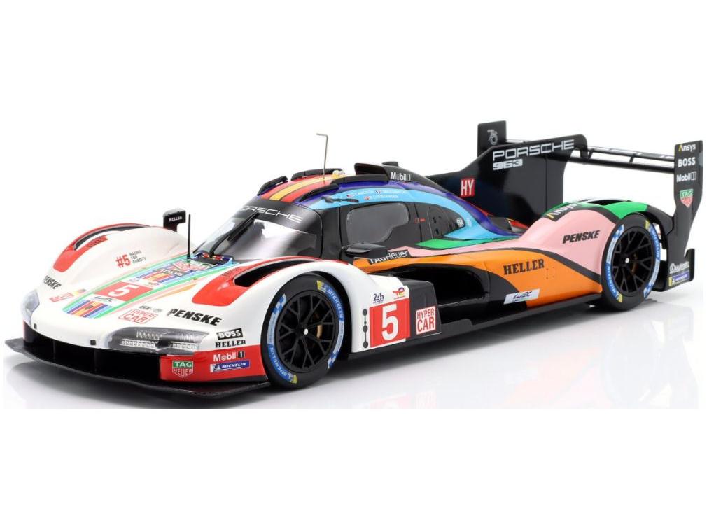 Porsche 963 #5 Penske 24h Le Mans 2023 Cameron/Christensen/Makowiecki 1:18 Scale IXO Diecast Model Car-IXO-Diecast Model Centre