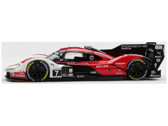 Porsche 963 #7 Penske Motorsport 2025 IMSA Daytona 24hrs 1st Blister Packaging 1:64 Scale MINI GT Diecast Model Car-MINI GT-Diecast Model Centre
