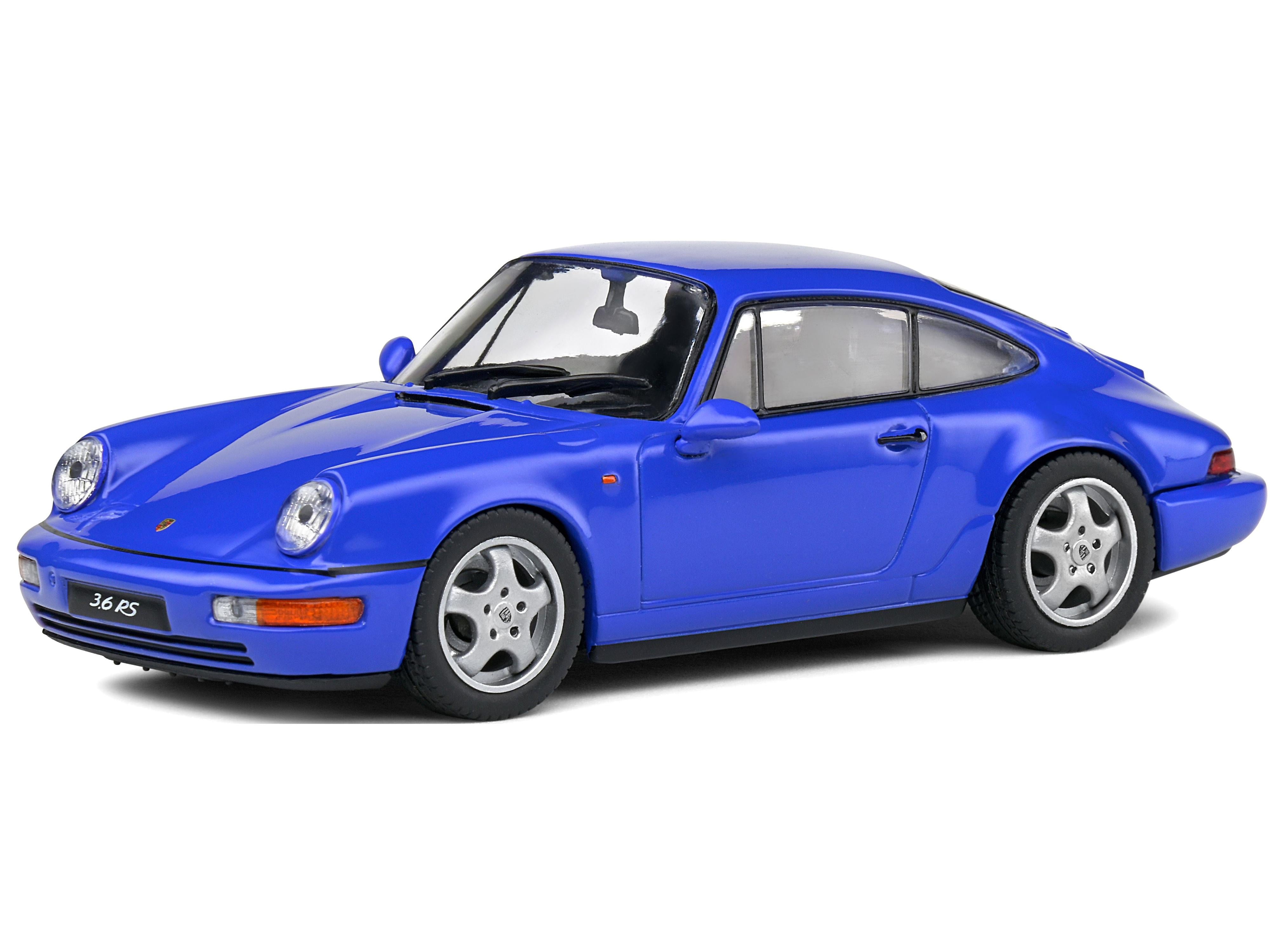 Porsche 964 RS 1992 Blue 1:43 Scale Solido Diecast Model-Solido-Diecast Model Centre
