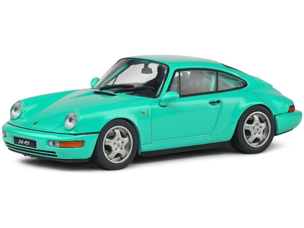 Porsche 964 RS Clubsport 1994 Green 1:43 Scale Solido Diecast Model-Solido-Diecast Model Centre