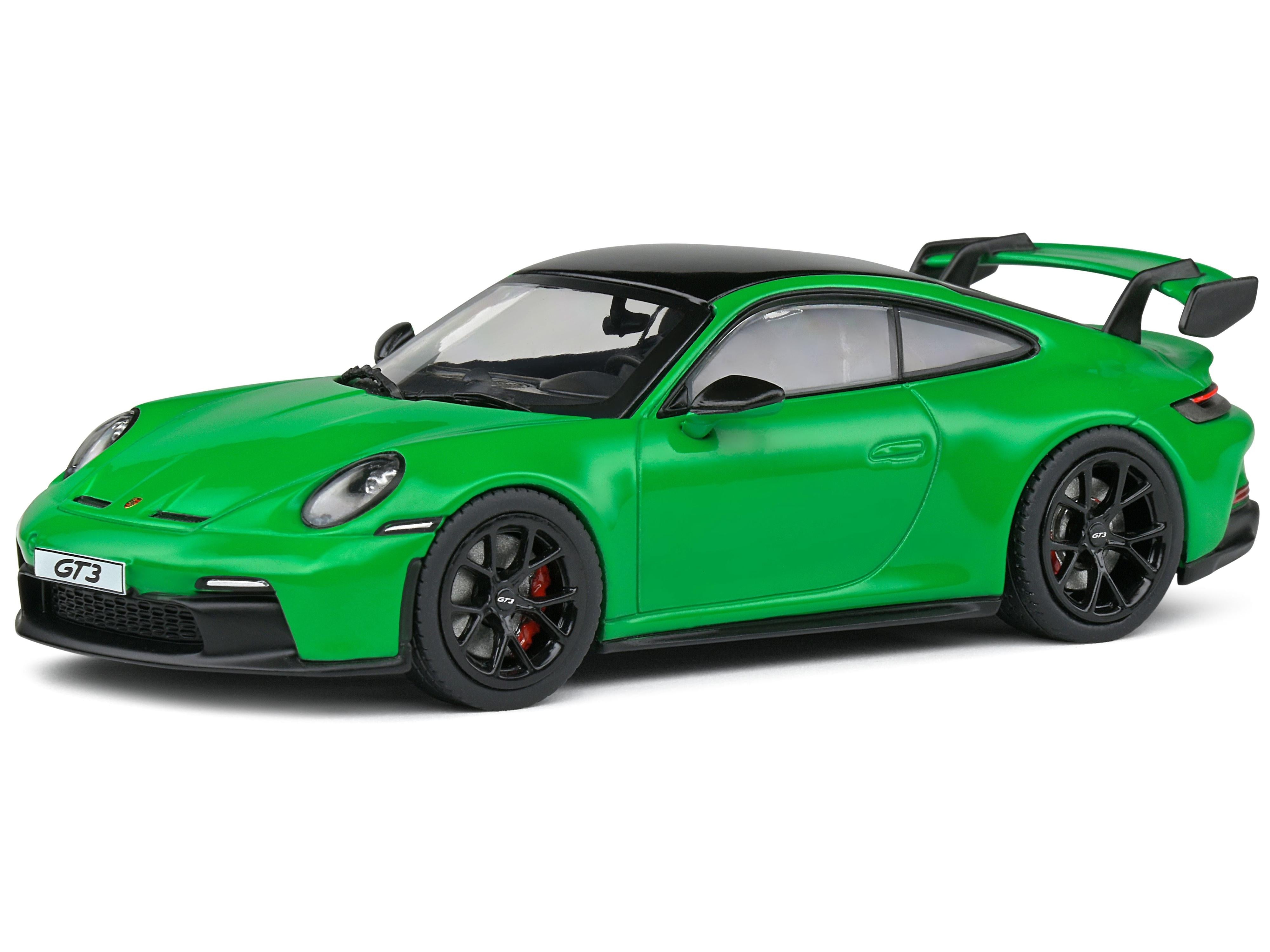 Porsche 992 GT3 2021 Python Green 1:43 Scale Solido Diecast Model-Solido-Diecast Model Centre