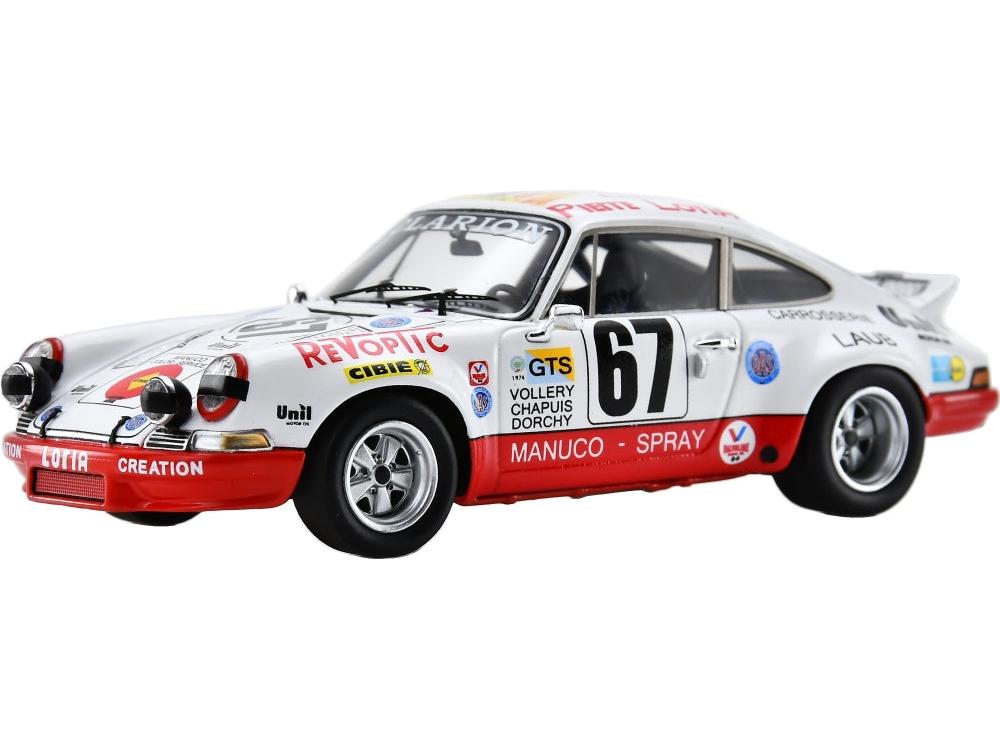 Porsche Carrera RSR #67 Le Mans 24H 1974 W. Vollery/E. Chapuis/R. Dorchy 1:43 Scale Resin Car – Spark-Spark-Diecast Model Centre