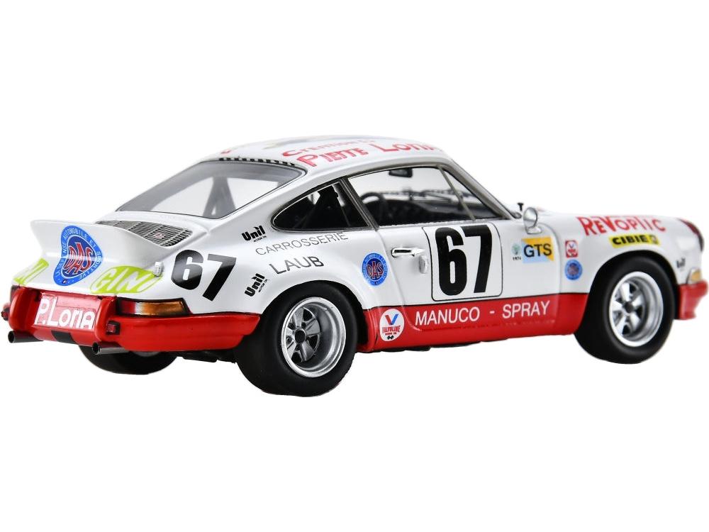 Porsche Carrera RSR #67 Le Mans 24H 1974 W. Vollery/E. Chapuis/R. Dorchy 1:43 Scale Resin Car – Spark-Spark-Diecast Model Centre