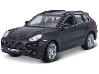 Porsche Cayenne Turbo Black 1:24 Scale Bburago Diecast Model Car