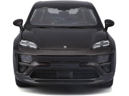 Porsche Macan 4 Electric 2024 Metallic Copper 1:24 Scale Diecast Car – Bburago-Bburago-Diecast Model Centre