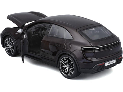 Porsche Macan 4 Electric 2024 Metallic Copper 1:24 Scale Diecast Car – Bburago-Bburago-Diecast Model Centre