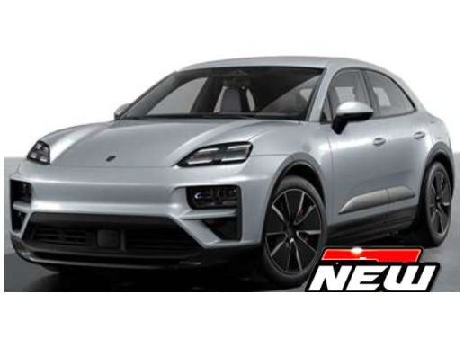 Porsche Macan Turbo 2024 silver - 1:24 Scale Model Car-Bburago-Diecast Model Centre