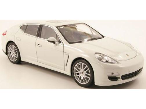 Porsche Panamera S White 1:24 Scale Welly Diecast Model-Welly-Diecast Model Centre