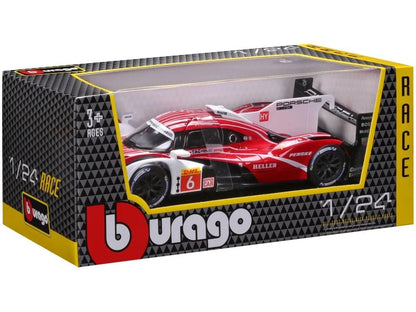 Porsche Penske Porsche 963 #6 1:24 Scale Diecast Model Car – Bburago-Bburago-Diecast Model Centre