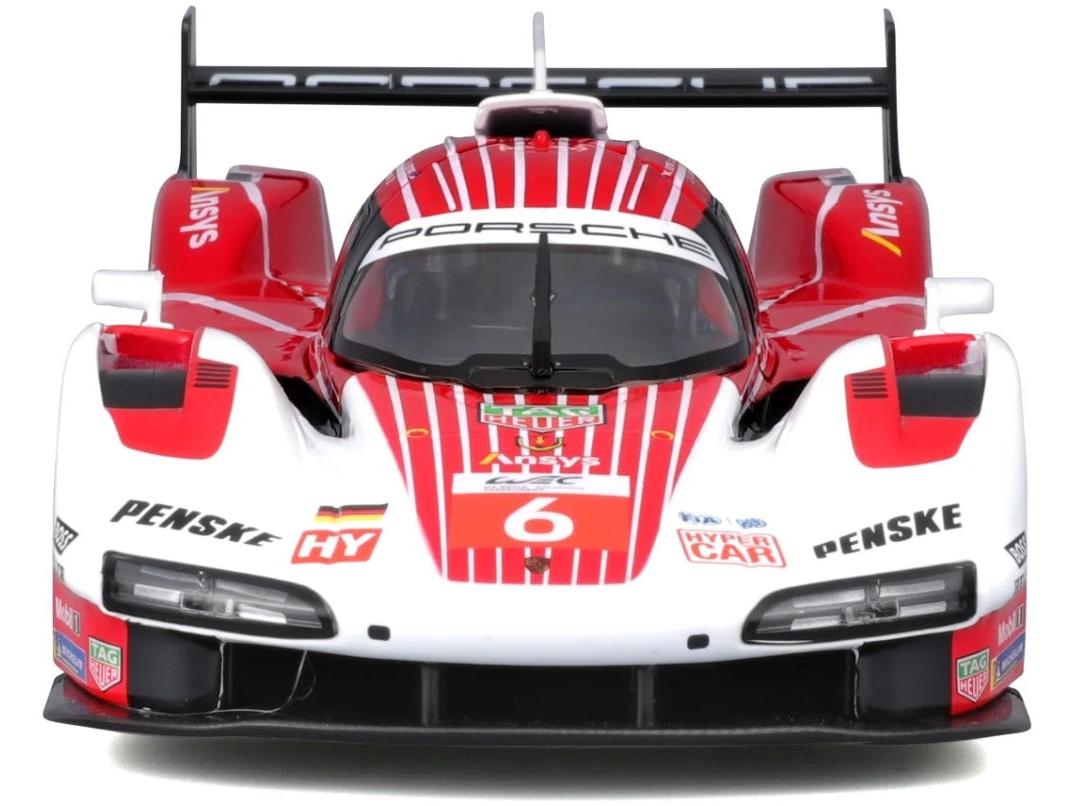 Porsche Penske Porsche 963 #6 1:24 Scale Diecast Model Car – Bburago-Bburago-Diecast Model Centre