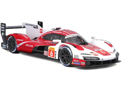 Porsche Penske Porsche 963 #6 1:24 Scale Diecast Model Car – Bburago-Bburago-Diecast Model Centre