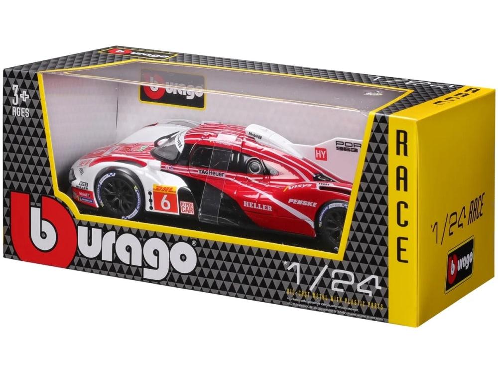 Porsche Penske Porsche 963 #6 1:24 Scale Diecast Model Car – Bburago-Bburago-Diecast Model Centre