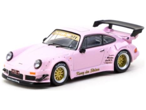Porsche RWB 930 Pink/Gold Scale Diecast Car – Pop Race-Pop Race-Diecast Model Centre