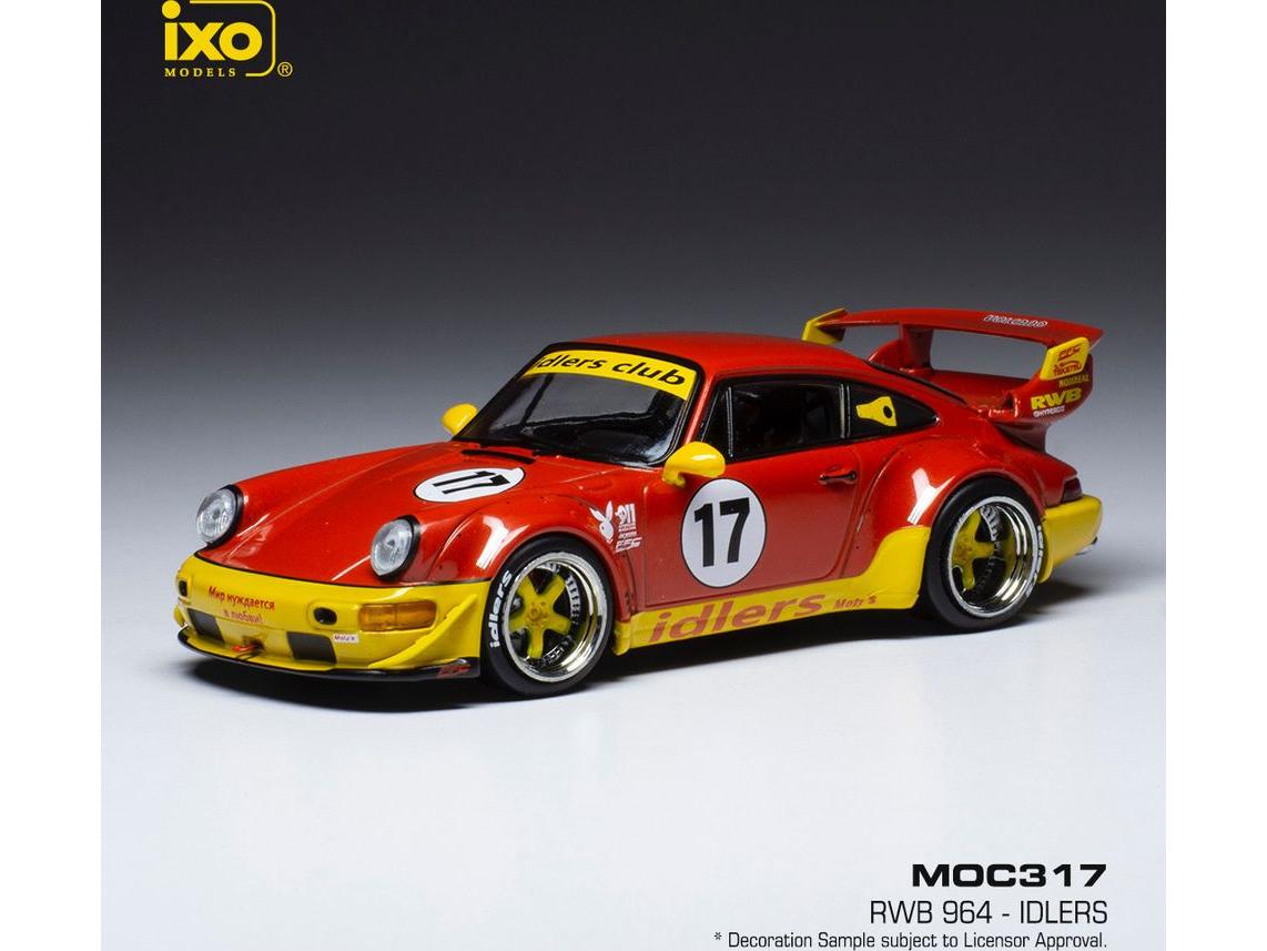 Porsche RWB 964 Idlers Basis 911 (964) #17 1:43 Scale IXO Diecast Model Car-IXO-Diecast Model Centre