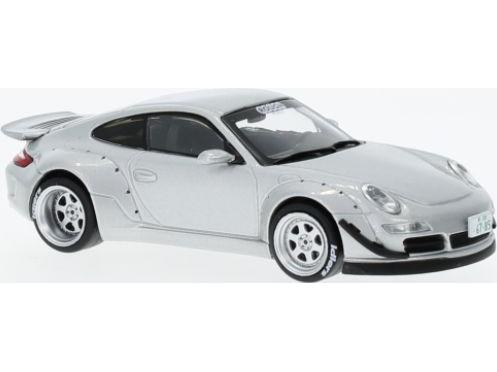 Porsche RWB 997 Silver 1:43 Scale IXO Diecast Model Car-IXO-Diecast Model Centre