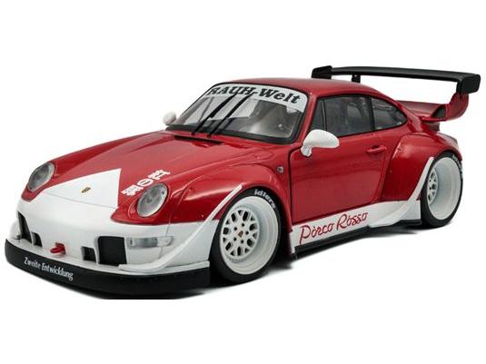 Porsche RWB Bodykit Porco Rosso 2020 1:18 Scale Solido Diecast Model-Solido-Diecast Model Centre