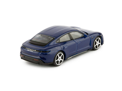 Porsche Taycan 2018 Blue 1:43 Scale Bburago Diecast Toy Car-Bburago-Diecast Model Centre