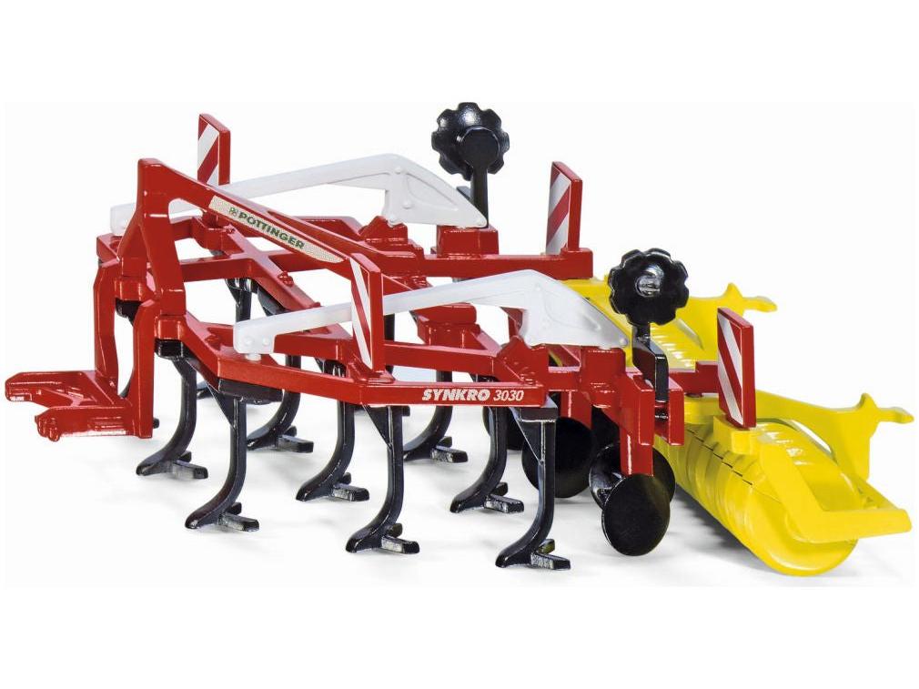 Pottinger Synkro Cultivator 1:32 Scale Siku-Siku-Diecast Model Centre