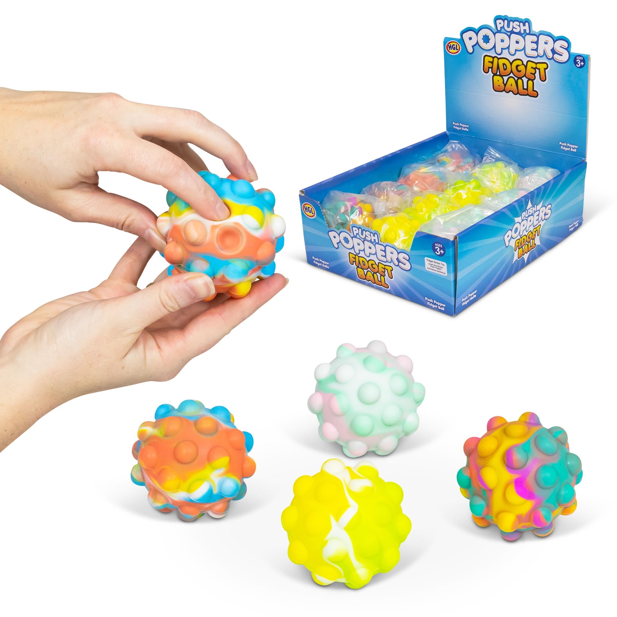 Push Poppers Fidget Ball-Diecast Model Centre-Diecast Model Centre