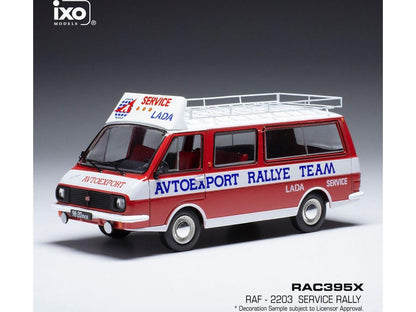 RAF 2203 Assistance w/Roof Rack and Wheels 1:43 Scale IXO Diecast Model Van-IXO-Diecast Model Centre