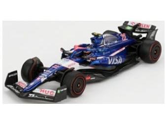RB VCARB 01 #22 Yuki Tsunoda 2024 F1 Bahrain GP Blister Packaging 1:64 Scale MINI GT Diecast Model Car-MINI GT-Diecast Model Centre