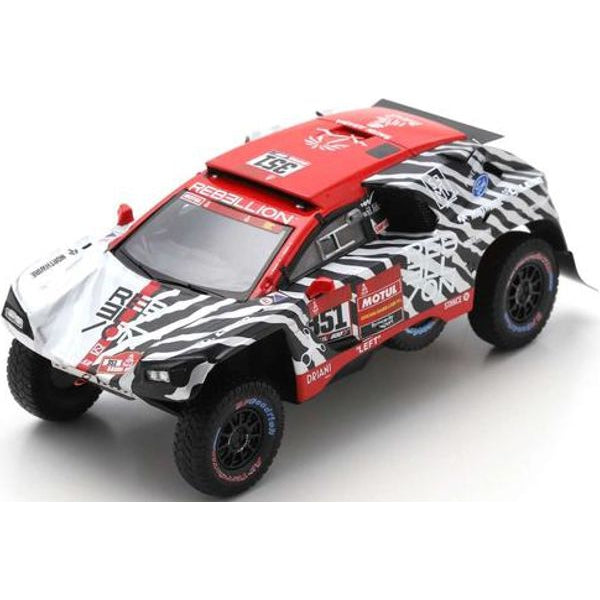 RD Limited DXX RD Limited Rebellion Racing #351 Dakar Rally 2020 A. Pesci/S. Kuhni - 1:43 Scale Resin Model Car-Spark-Diecast Model Centre