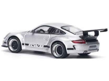 RWB 997 Silver 1:64 Scale Pop Race Diecast Model