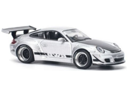 RWB 997 Silver 1:64 Scale Pop Race Diecast Model