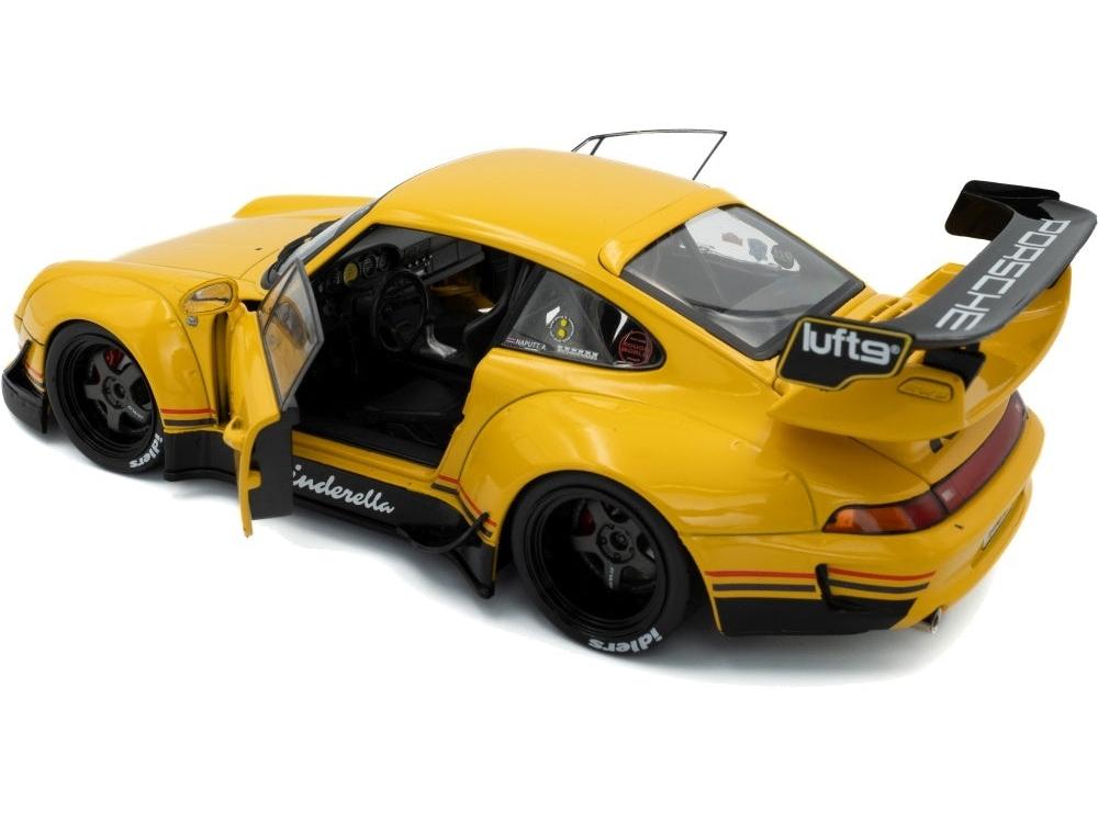 RWB Bodykit Cinderella Yellow 2020 1:18 Scale Diecast Model Car – Solido-Solido-Diecast Model Centre