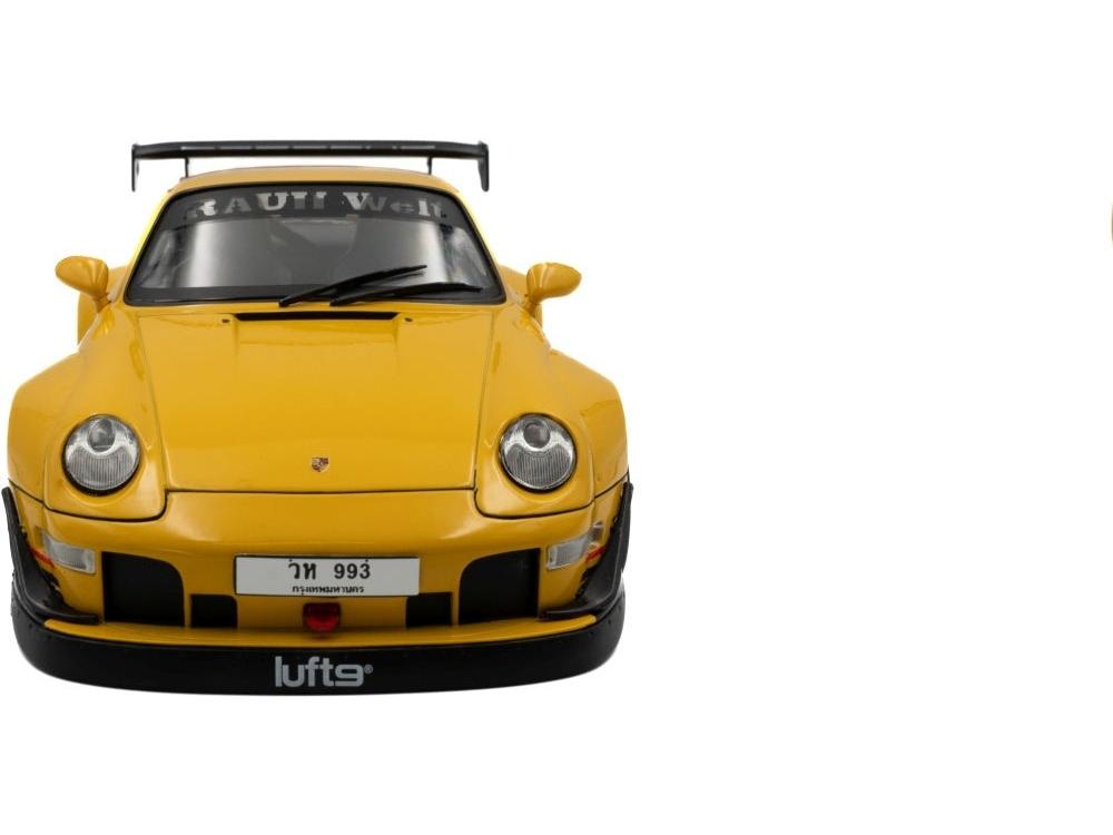 RWB Bodykit Cinderella Yellow 2020 1:18 Scale Diecast Model Car – Solido-Solido-Diecast Model Centre