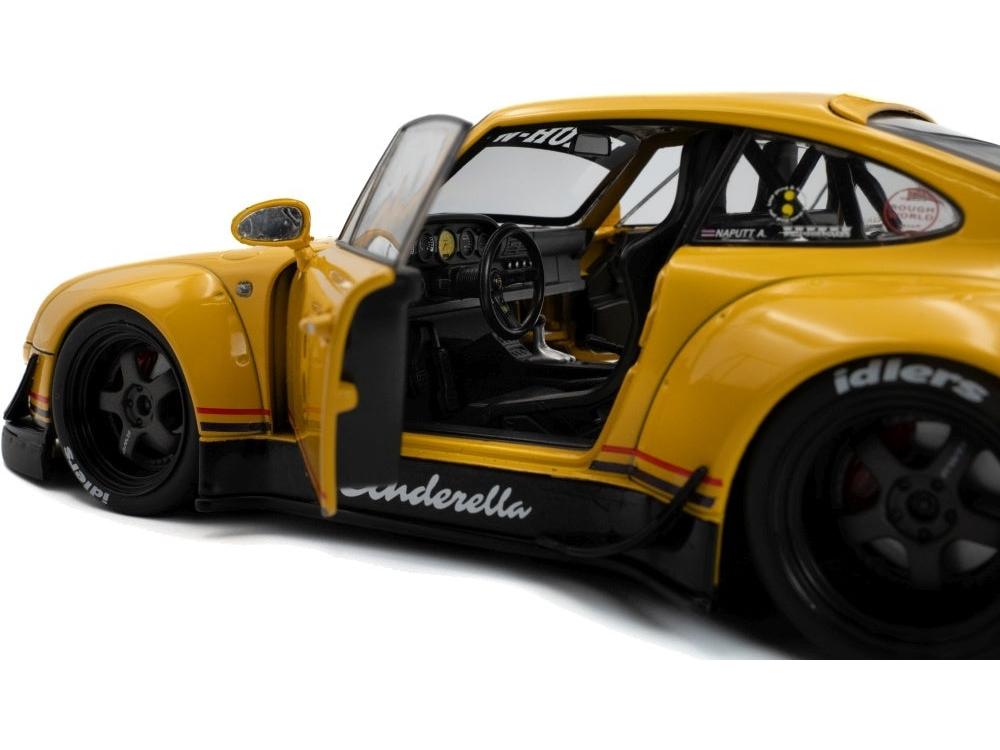 RWB Bodykit Midas Touch Yellow 2023 1:18 Scale Diecast Model Car – Solido-Solido-Diecast Model Centre