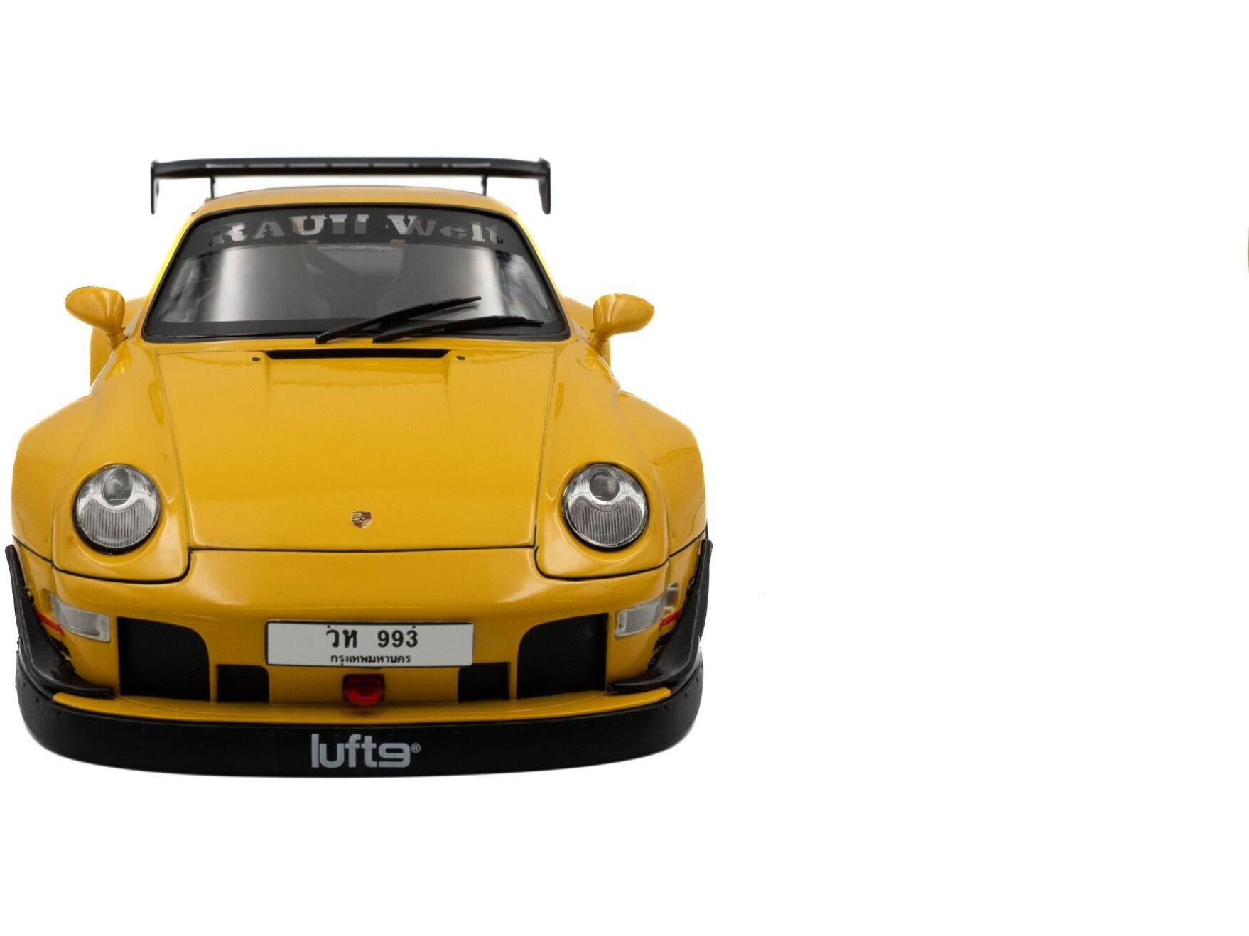 RWB Bodykit Midas Touch Yellow 2023 1:18 Scale Diecast Model Car – Solido-Solido-Diecast Model Centre