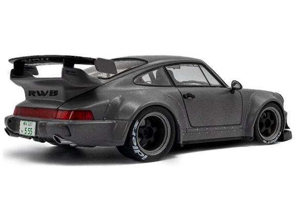 RWB Bodykit Nardo Grey 2024 1:18 Scale Solido Diecast Model and Figure-Solido-Diecast Model Centre