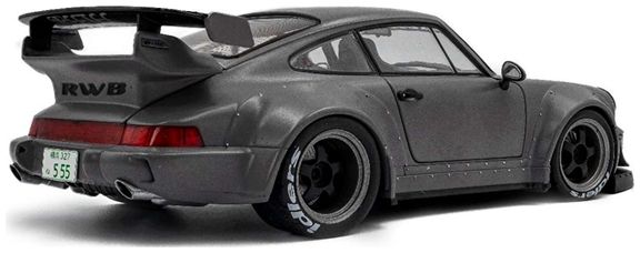 RWB Bodykit Nardo Grey 2024 1:18 Scale Solido Diecast Model and Figure-Solido-Diecast Model Centre