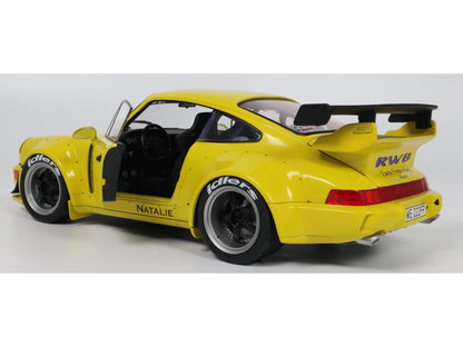 RWB Bodykit Natali Yellow 2023 1:18 Scale Solido Diecast Model Car-Solido-Diecast Model Centre