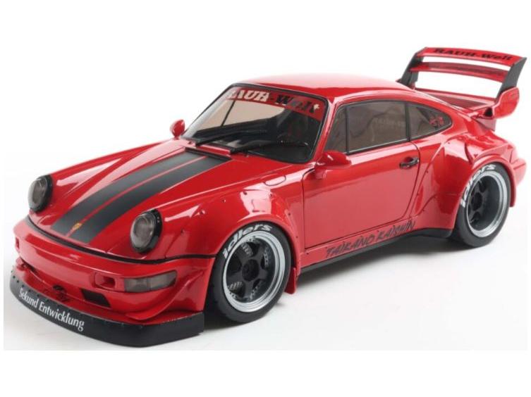 RWB Bodykit Taikano Kaishin Red 2024 1:18 Scale Solido Diecast Model Car-Solido-Diecast Model Centre