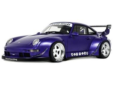 RWB Son Goku Purple 2024 1:18 Scale Resin Model Car – GT Spirit-GT Spirit-Diecast Model Centre