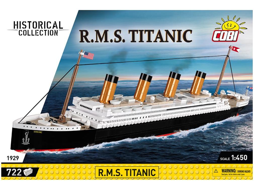 R.M.S Titanic (720 pcs) Cobi Brick Build Kit-Cobi-Diecast Model Centre