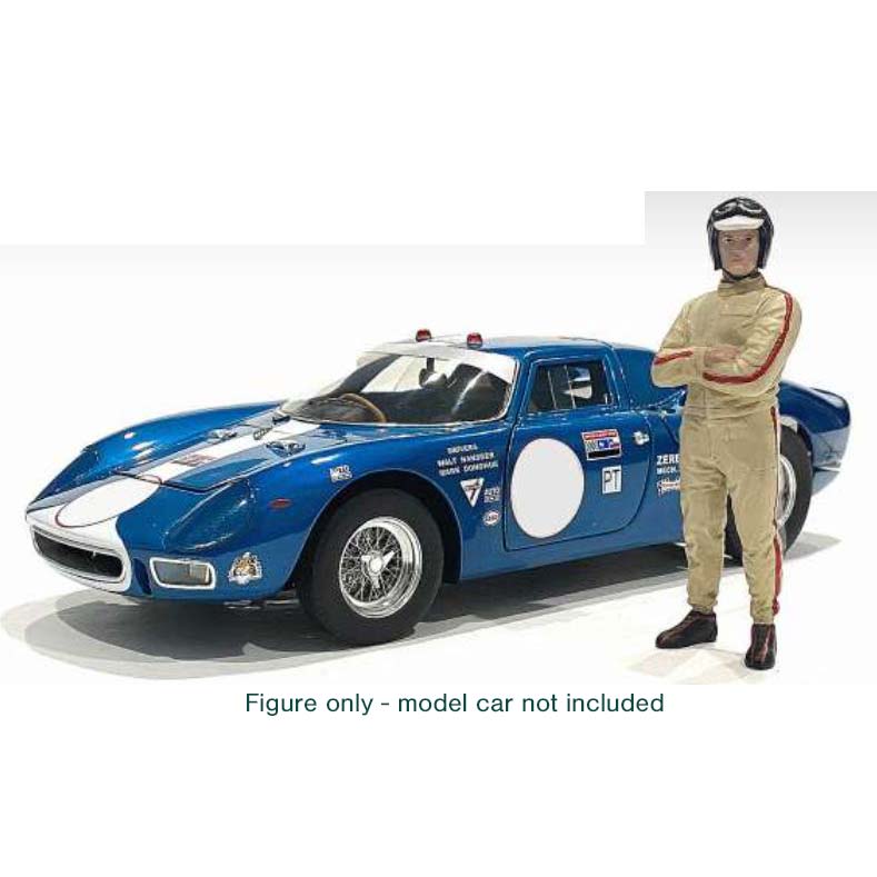 Race Legends Series 60's Figure A - 1:18 Scale Resin Model Figure-American Diorama-Diecast Model Centre