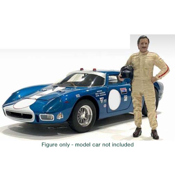 Race Legends Series 60's Figure B - 1:18 Scale Resin Model Figure-American Diorama-Diecast Model Centre