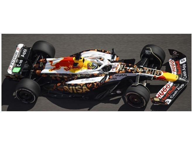 Racing Bulls VCARB 02 Visa Cash App #6 F1 US GP 2025 Isack Hadjar 1:43 Scale Resin Car – Spark-Spark-Diecast Model Centre