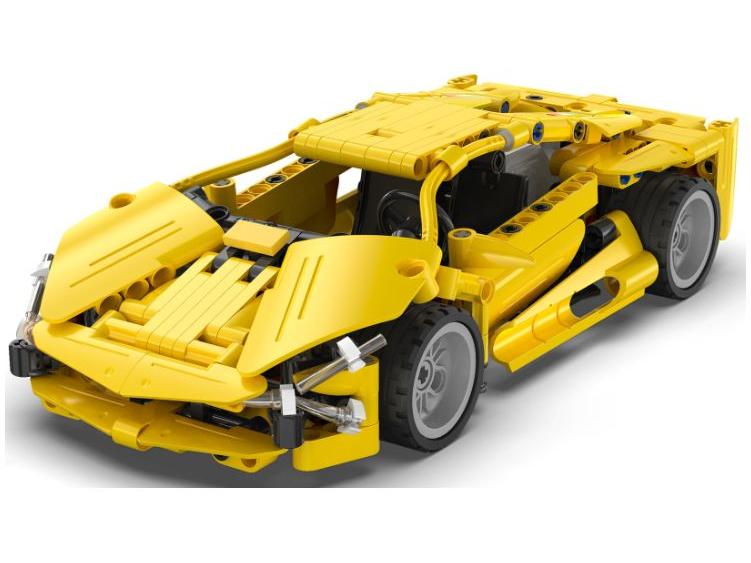 Racing Car Pull Back Brick Builder Yellow 357pcs Cada Kit-Cada-Diecast Model Centre