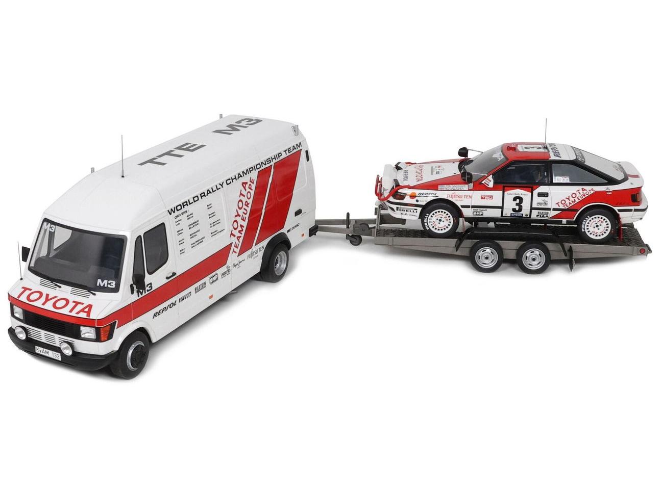 Rallye Pack Toyota Celica ST 165 Gr.A RAC Safari 1990 1:18 Scale Resin Model Van and Car – OttOmobile-OttOmobile-Diecast Model Centre