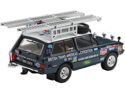 Range Rover 1971 British Trans-Americas Expedition (VXC 765K) (LHD) 1:64 Scale Diecast Car – MINI GT-MINI GT-Diecast Model Centre