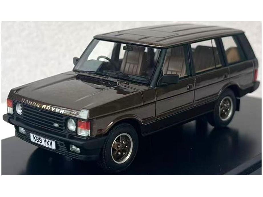 Range Rover Vogue LSE Brown 1:43 Scale Matrix Resin Model Car-Matrix-Diecast Model Centre