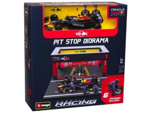 Red Bull RB19 #1 Max Verstappen 2023 Pit Pass Set 1:43 Scale Diecast & Plastic – Bburago-Bburago-Diecast Model Centre