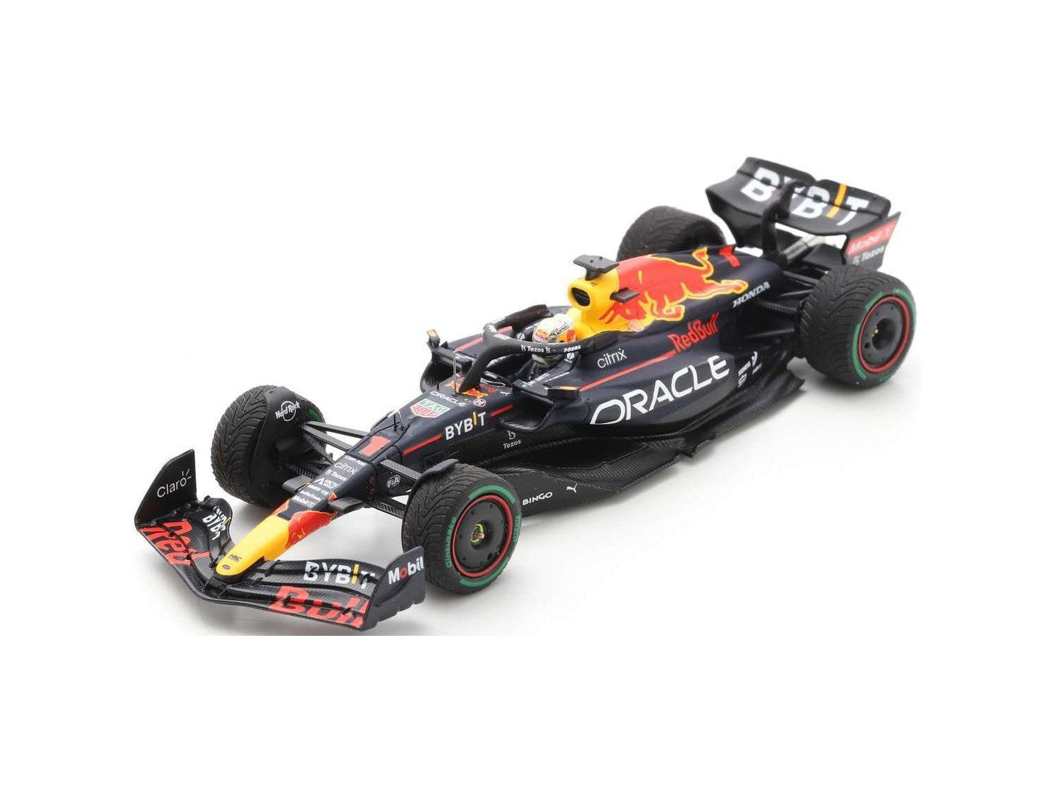 Red Bull Racing RB18 #1 1st F1 Japanese GP 2022 Verstappen w/#1 + Board - 1:43 Scale Resin Model Car-Spark-Diecast Model Centre