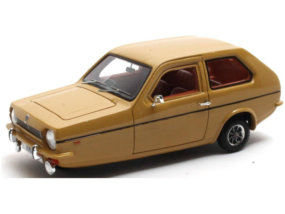 Reliant Robin Saloon 1973-1981 yellow - 1:43 Scale Model Car-Matrix-Diecast Model Centre