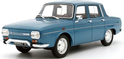 Renault 10 Major Blue 1970 1:18 Scale OttOmobile Resin Model-OttOmobile-Diecast Model Centre