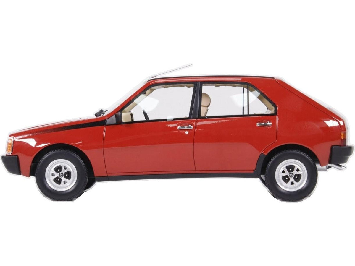Renault 14 TS Rouge 705 1983 1:18 Scale Resin Car – OttOmobile-OttOmobile-Diecast Model Centre